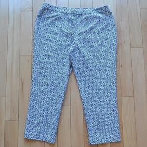 Vintage Norm Thompson Abstract Dress Pants Size 18P